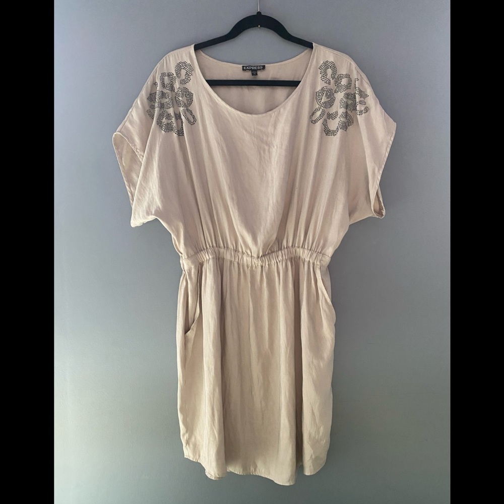 Silky, Short, Embellished Express Dress